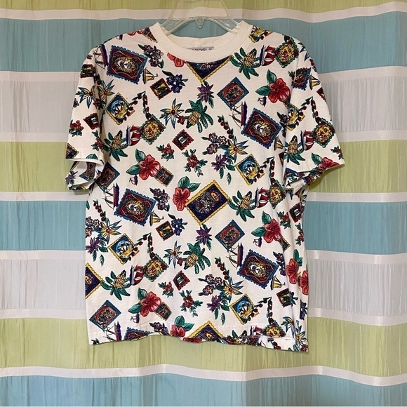 Vintage Cherokee Crewneck Traveling Graphic T-Shirt Sz Medium - Picture 6 of 6